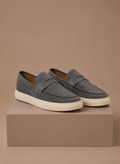 Men's Suede Penny Loafers – Premium Lightweight Slip-On | Areleon