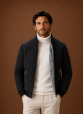 Men's Quilted Fleece Lined Winter Jacket | Areleon