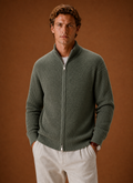 Men's Knit Cardigan - Full Zip Casual Sweater | Areleon