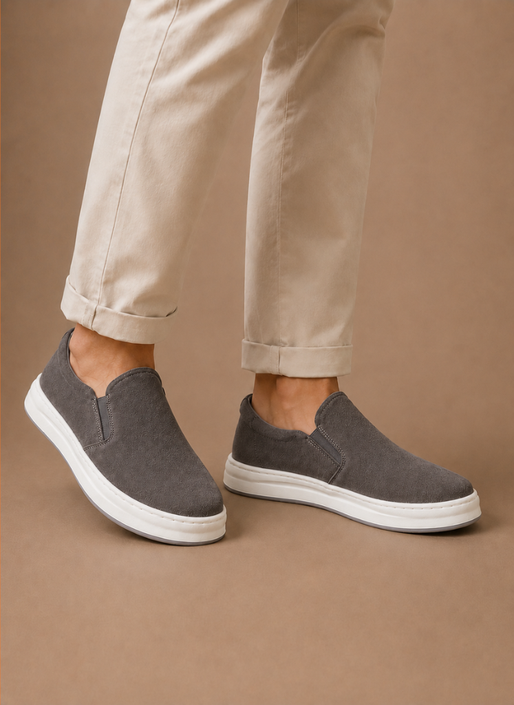 Instap sneakers heren, bovenaanzicht – Estrani