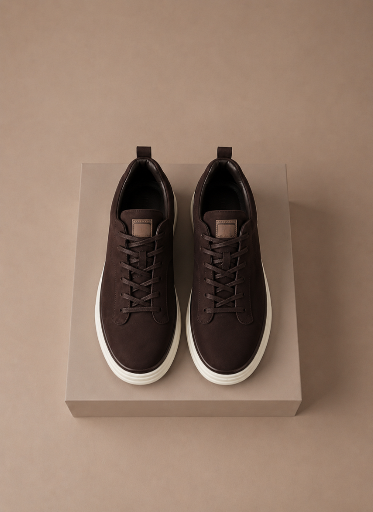Nette sneakers heren, bovenaanzicht – Estrani