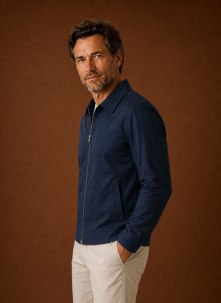 Men's Lightweight Zip Up Jacket | Areleon